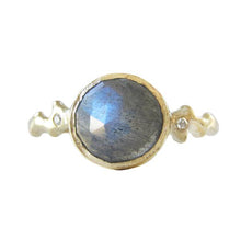 Load image into Gallery viewer, MORRO LABRADORITE RING