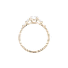 Load image into Gallery viewer, ROUND DIAMOND TRILLION BAGUETTE EQUILIBRIUM RING