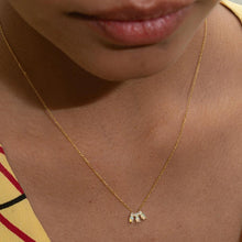 Load image into Gallery viewer, DIAMOND OPAL TRIO NECKLACE