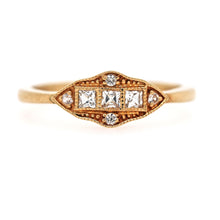 Load image into Gallery viewer, MACHINE AGE RING WHITE SAPPHIRE
