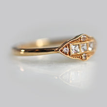 Load image into Gallery viewer, MACHINE AGE RING WHITE SAPPHIRE
