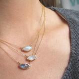Load image into Gallery viewer, TRIBE MOONSTONE NECKLACE
