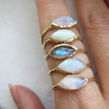 Load image into Gallery viewer, TRIBE MOONSTONE RING
