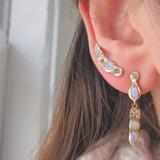 Load image into Gallery viewer, WATERFALL MERMAID EARRINGS
