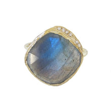 Load image into Gallery viewer, LABRADORITE COVE RING

