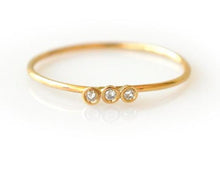 Load image into Gallery viewer, DIAMOND TRIO RING
