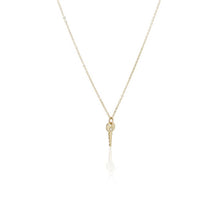 Load image into Gallery viewer, LITTLE SKELETON KEY NECKLACE

